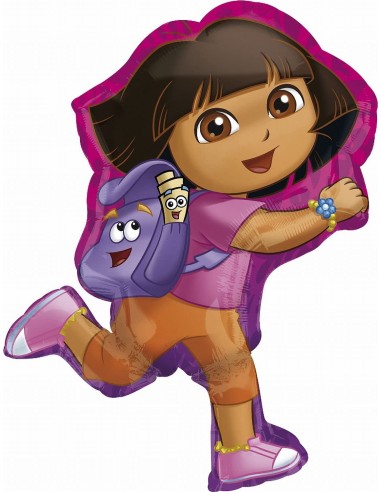 PALLONE MYLAR DORA L'ESPORATRICE 53X81 cm - L'Officina delle