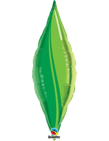 PALLONE MYLAR FOGLIA VERDE 33CM. - L'Officina delle feste
