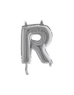 PALLONE MYLAR LETTERA " C " ARGENTO CM.35H - L'Officina delle 2