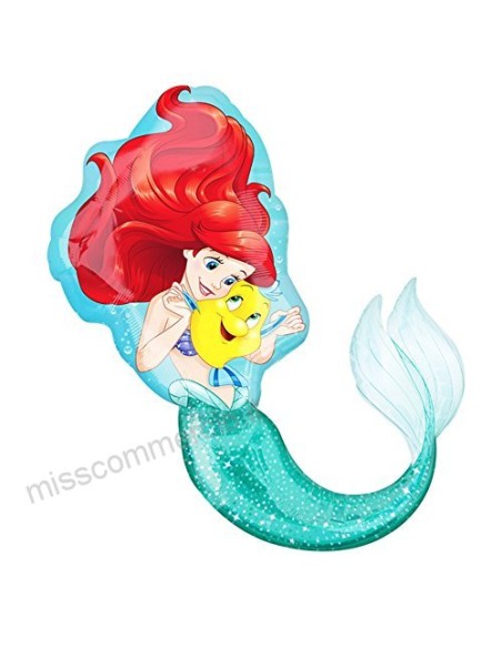 PALLONE MYLAR LITTLE MARMAID SIRENETTA 71X86CM. - L'Officina PALLONE MYLAR LITTLE MARMAID SIRENETTA 71X86CM. - L'Officina