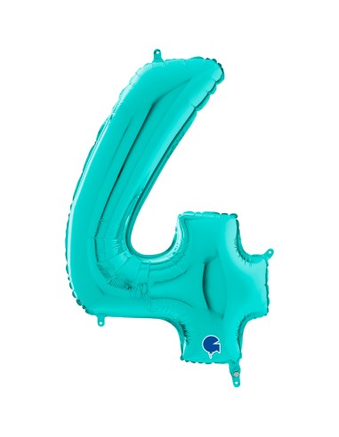 PALLONE MYLAR MEGA N. 4 TIFFANI 102CM - L'Officina delle feste