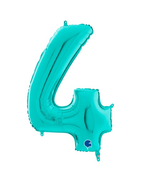 PALLONE MYLAR MEGA N. 4 TIFFANI 102CM - L'Officina delle feste