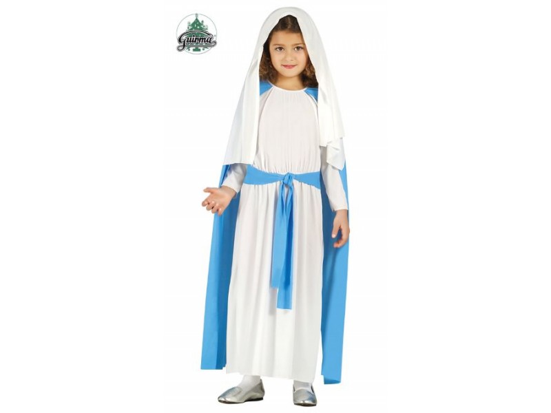 COSTUME VERGINE MARIA BIMBA 3-4 ANNI