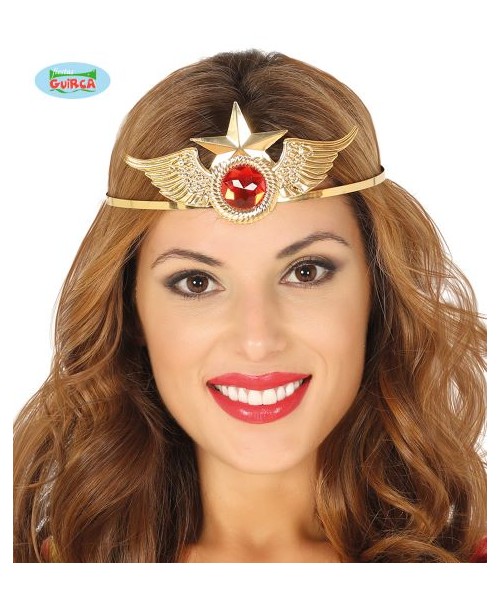 DIADEMA ORO SUPER EROINA 2
