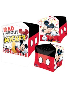 PALLONE MYLAR MICKEY CUBEZ 38X38CM 1PZ - L'Officina delle feste 2