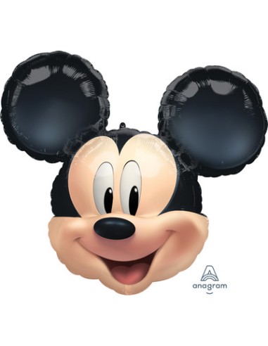 PALLONE MYLAR MICKEY TESTA TOPOLINO NEW 63X55 - L'Officina