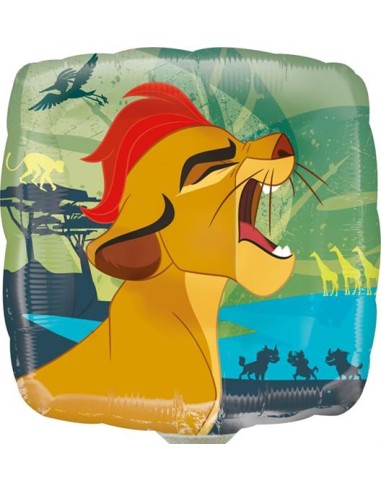 PALLONE MYLAR MINISHAPE RE LEONE - LION GUARD 23CM 1PZ -