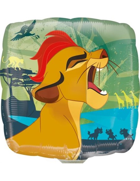 PALLONE MYLAR MINISHAPE RE LEONE - LION GUARD 23CM 1PZ -