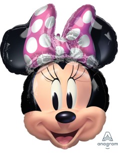 PALLONE MYLAR MINNIE TESTA NEW 63X55 - L'Officina delle feste 2