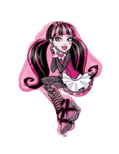 Pallone mylar Monster High 23"/58cm Frankie Stein Draculaura -
