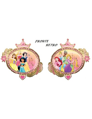 PALLONE MYLAR ONCE UPON A TIME PRINCIPESSE DISNEY H. 86X81CM -
