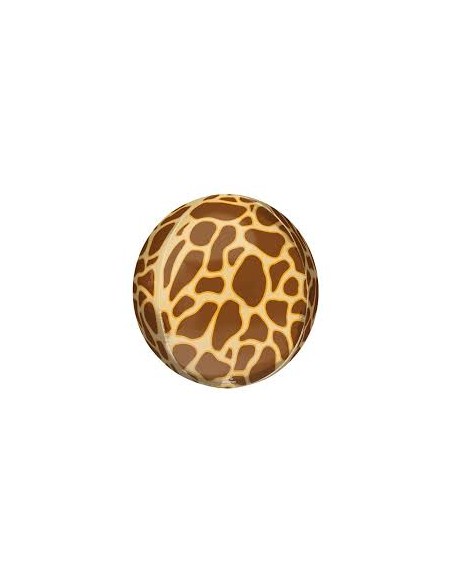 PALLONE MYLAR ORBZ GIRAFFE PRINT 38X40CM - L'Officina delle