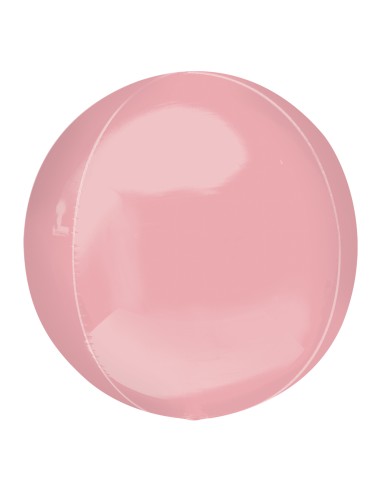 PALLONE MYLAR ORBZ ROSA PASTELLO JUMBO 53CM. - L'Officina delle