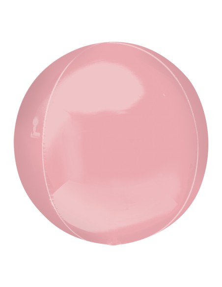 PALLONE MYLAR ORBZ ROSA PASTELLO JUMBO 53CM. - L'Officina delle
