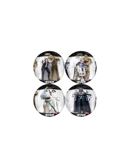 PALLONE MYLAR ORBZ STAR WARS 3D 38CM 1PZ - L'Officina delle