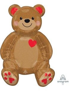 PALLONE MYLAR ORSO SEDUTO 43X50CM - L'Officina delle feste 2