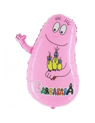 PALLONE MYLAR SAGOMA BARBAPAPA' 68cm - L'Officina delle feste