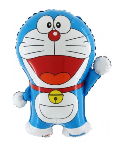 PALLONE MYLAR SAGOMA DORAEMON 60CM - L'Officina delle feste