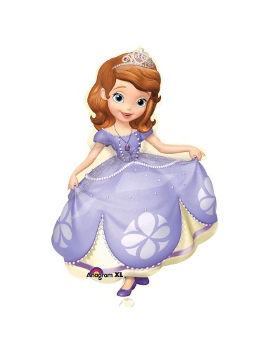 PALLONE MYLAR SOFIA LA PRINCIPESSA 66X88CM - L'Officina delle