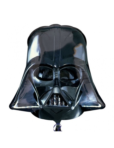 PALLONE MYLAR TESTA DARTH VADER STAR WARS 63X63CM - L'Officina