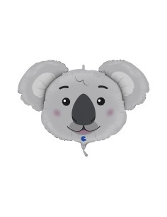 PALLONE MYLAR TESTA KOALA 94CM - L'Officina delle feste 2