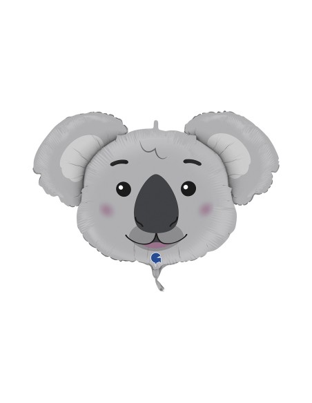 PALLONE MYLAR TESTA KOALA 94CM - L'Officina delle feste
