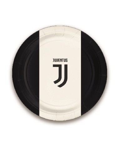 PIATTINO JUVENTUS 8PZ 18CM - L'Officina delle feste