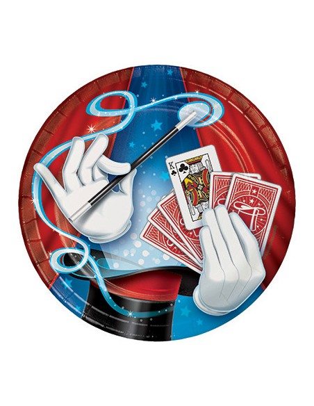 PIATTO MAGIC PARTY CM. 18CM PZ.8 - L'Officina delle feste