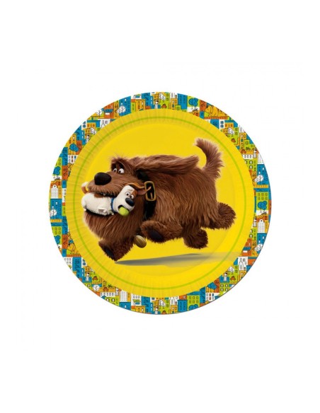 PIATTO 23 CM 8PZ PETS - L'Officina delle feste