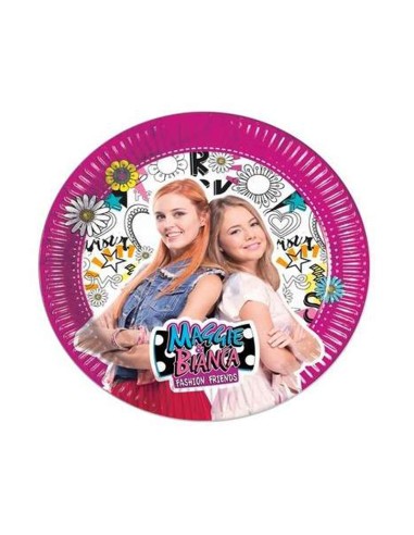 PIATTO 23CM MAGGIE AND BIANCA 8PZ - L'Officina delle feste