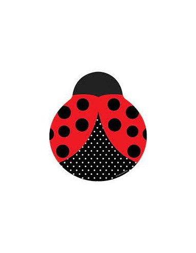 PIATTO A FORMA COCCINELLE CM. 23 PZ. 8 - L'Officina delle feste