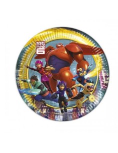 PIATTO CARTA 20CM BIG HERO 8PZ - L'Officina delle feste 2