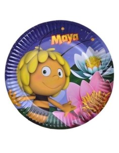 PIATTO CARTA 23CM APE MAYA 8PZ - L'Officina delle feste 2