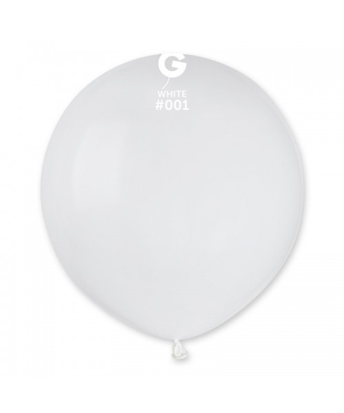 PALLONE LATTICE 48CM 19" BIANCO