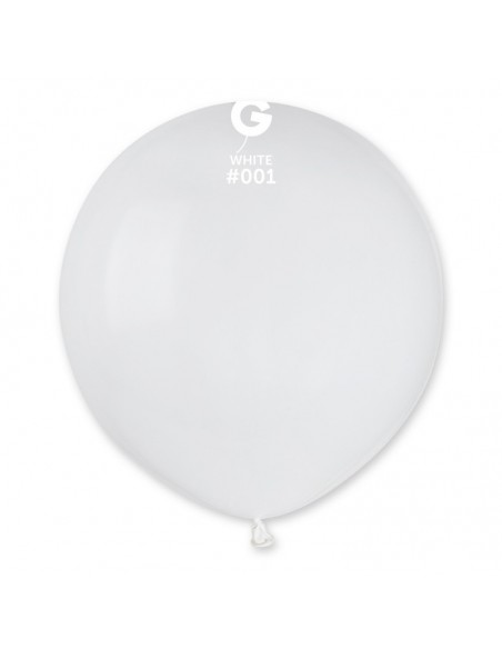 PALLONE LATTICE 48CM 19" BIANCO