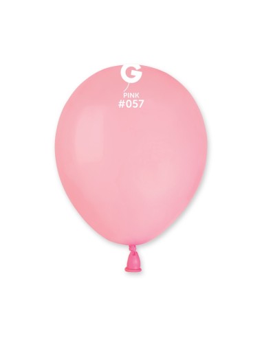 PALLONI LATTECE 5" PZ.100 ROSA CHIARO 13CM - L'Officina delle
