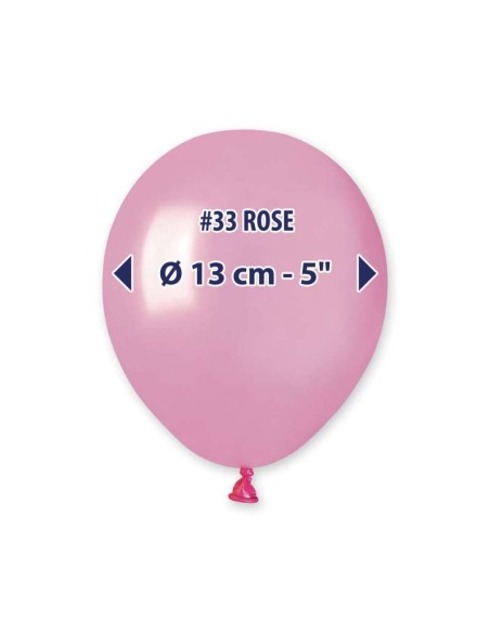 PALLONI LATTECE 5" PZ.100 ROSE PERL - L'Officina delle feste PALLONI LATTECE 5" PZ.100 ROSE PERL - L'Officina delle feste