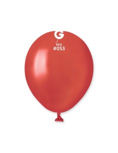 PALLONI LATTECE 5" PZ.100 ROSSO PERL - L'Officina delle feste 2