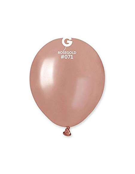PALLONI LATTICE 5" ROSE GOLD MET. PZ.100 PALLONI LATTICE 5" ROSE GOLD MET. PZ.100