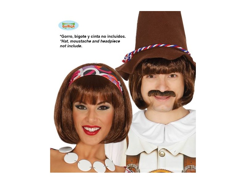 PARRUCCA CORTA CASTANA2,96+30(ENVASE CAJA)