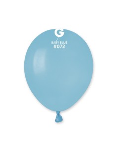 PALLONI LATTICE 5" PZ.100 BABY BLUE 13CM - L'Officina delle 2