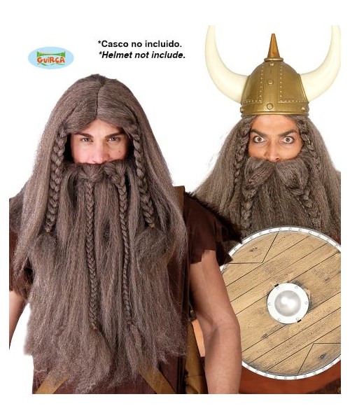 PARRUCCA E BARBA VICHINGA