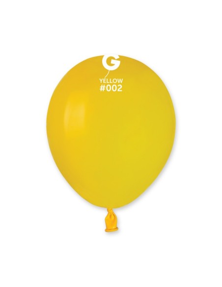 PALLONI LATTICE 5" PZ.100 GIALLO 13CM - L'Officina delle feste PALLONI LATTICE 5" PZ.100 GIALLO 13CM - L'Officina delle feste