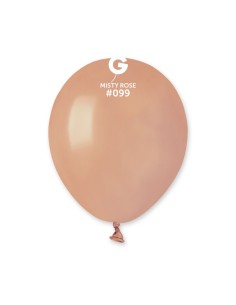 PALLONI LATTICE 5" PZ.100 MISTY ROSE 13CM - L'Officina delle 2
