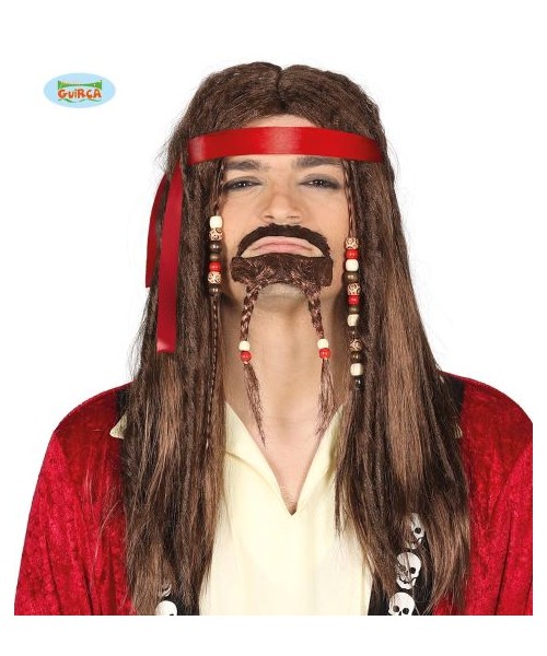 PARRUCCA RASTA CON PIZZETTO PIRATA 2