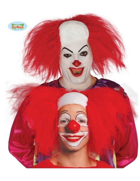 PARRUCCA CALVA PAGLIACCIO - L'Officina delle feste