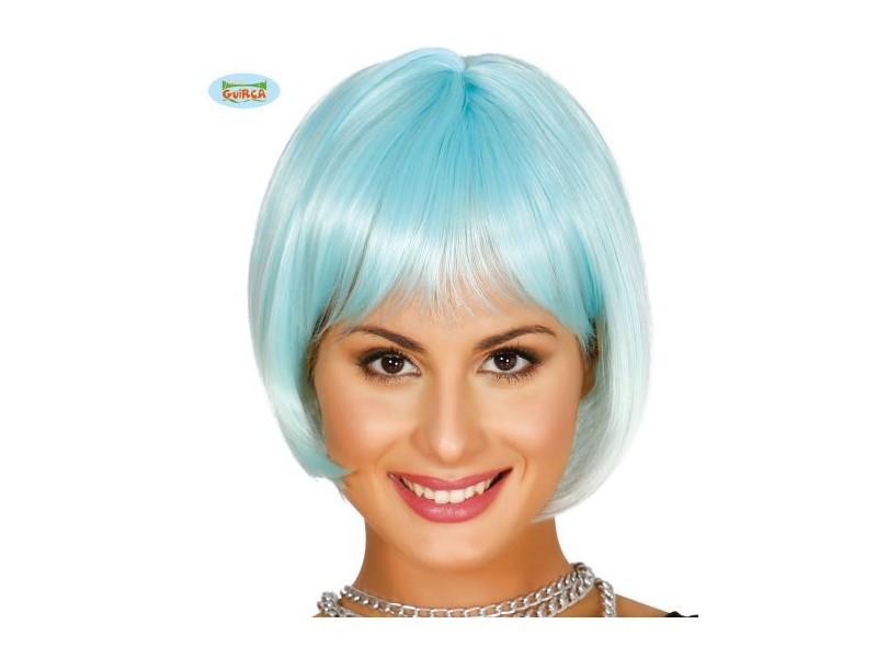 PARRUCCA TURCHESE CORTA EXTRA