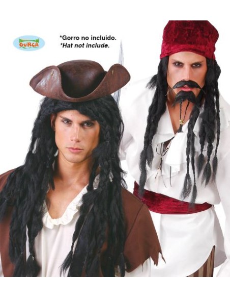 PARRUCCA RASTA NERA - L'Officina delle feste