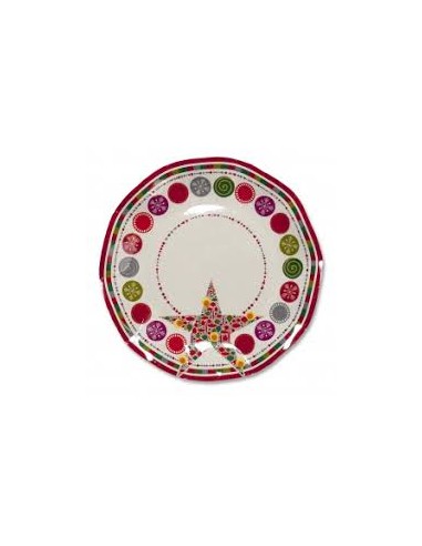 Piatti H. Christmas cm. 24 Extra - L'Officina delle feste