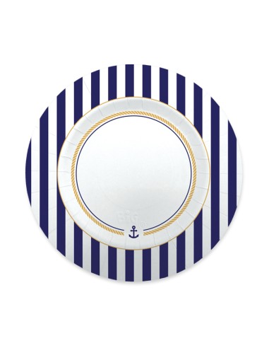 PIATTI MARINARESCO CM.20 PZ.8 - L'Officina delle feste